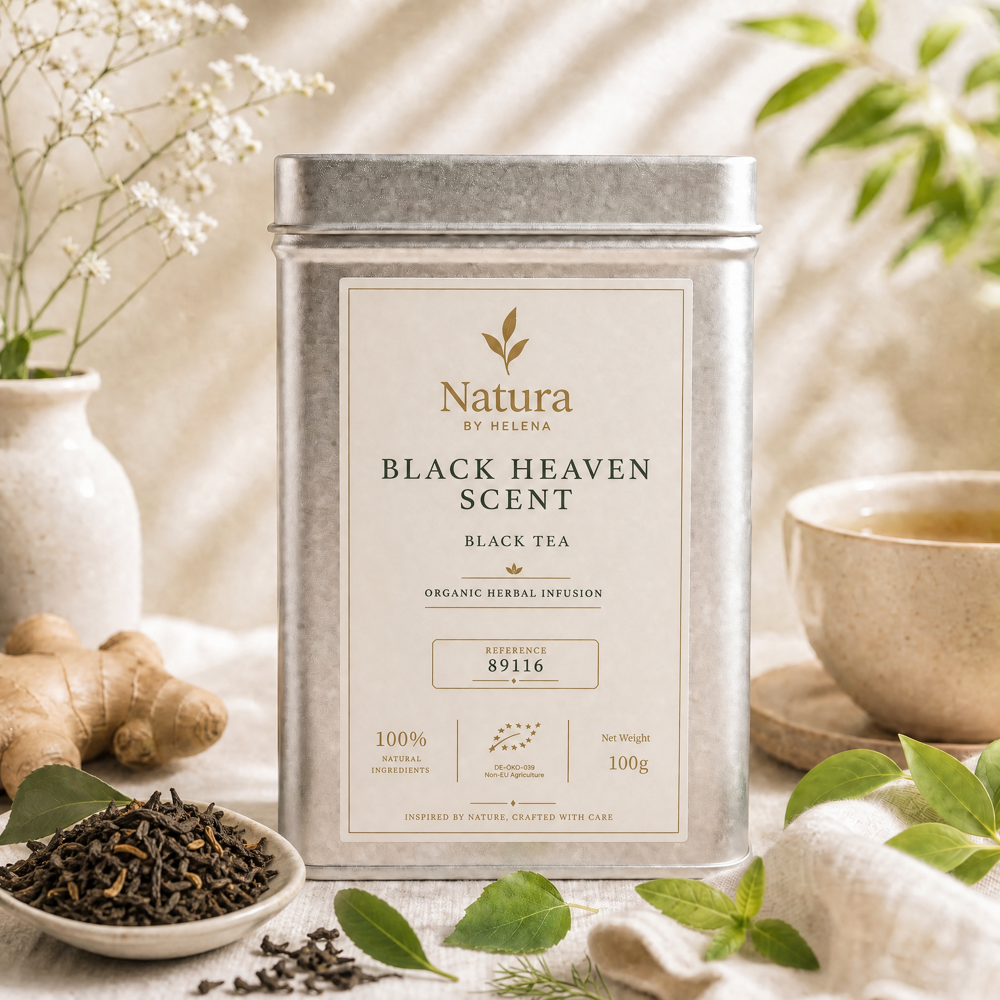 BLACK HEAVEN SCENT ORGANIC - BLACK TEA - SRI LANKA - 89116