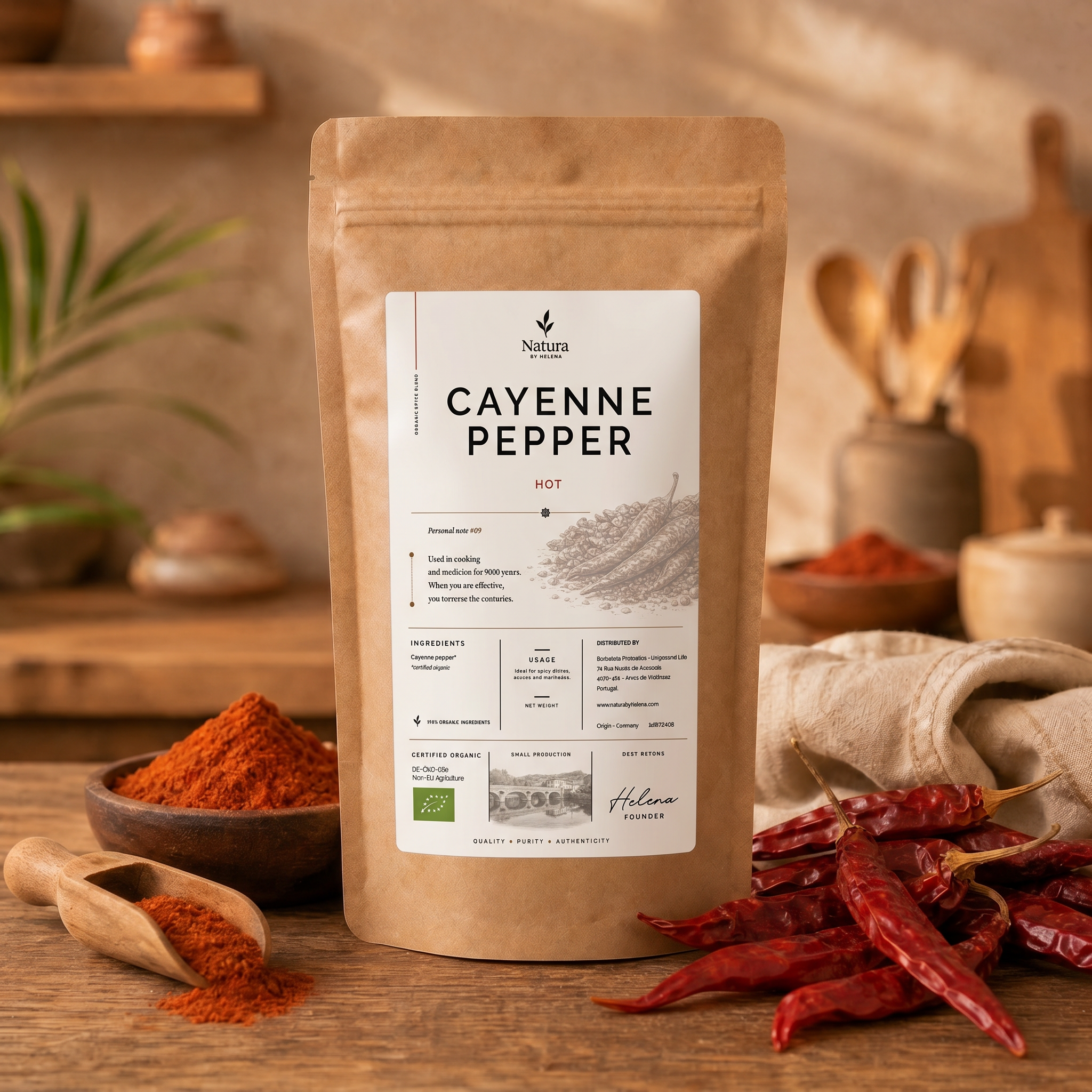 CAYENNE PEPPER BIO - NIGERIA - 50096