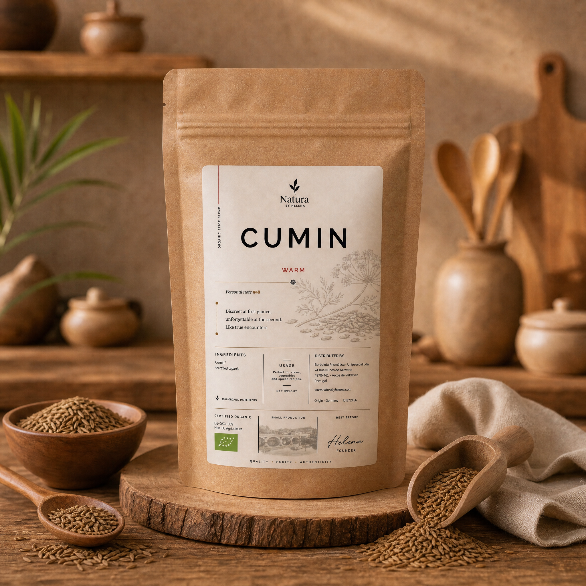 CUMIN POWDER ORGANIC - LITHUANIA - 50117