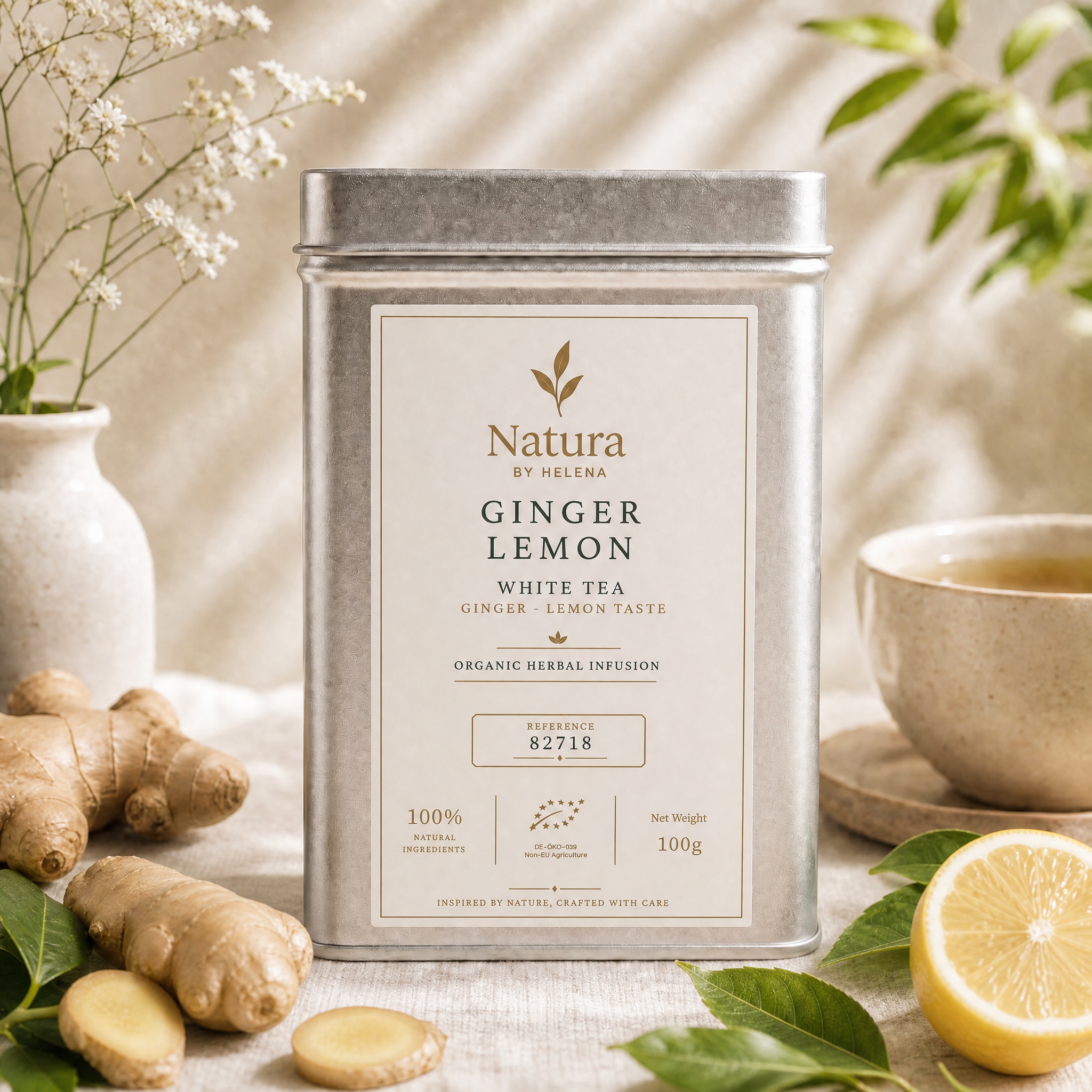 GINGER LEMON - WHITE TEA