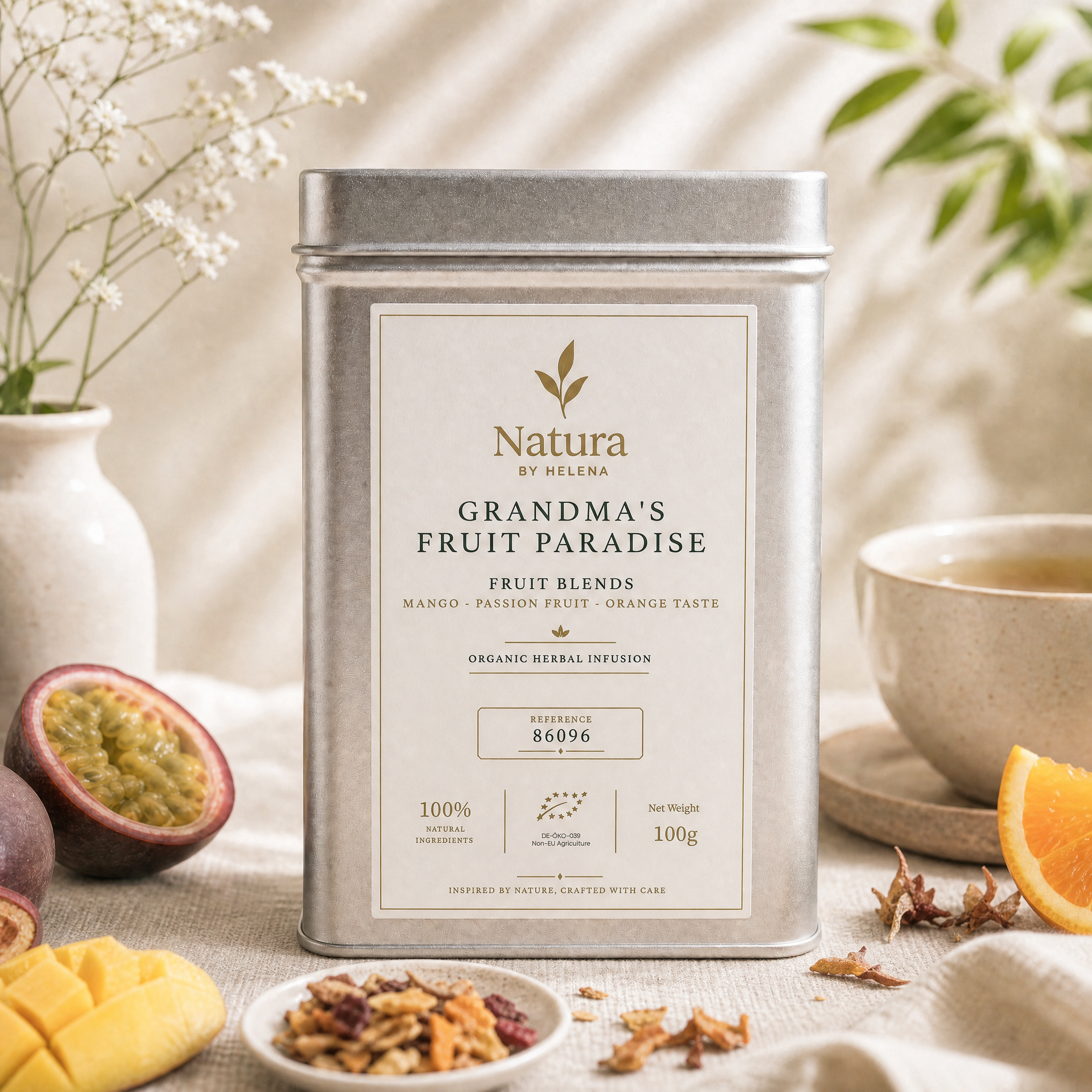 GRANDMA´S FRUIT PARADISE ORGANIC - FRUIT TEA - GERMANY - 86096