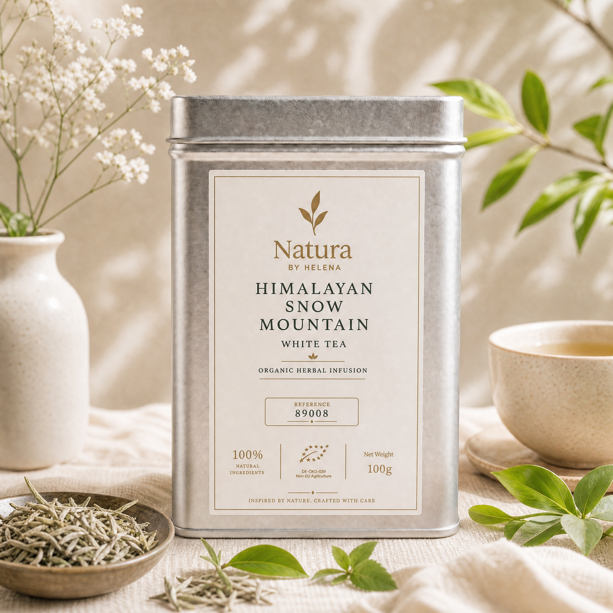 HIMALAYAN SNOW MOUNTAIN ORGANIC - WHITE TEA - NEPAL - 89008