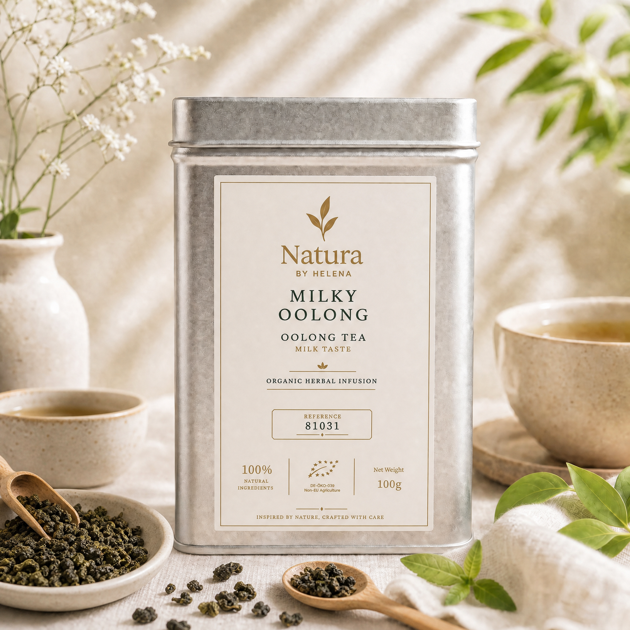 MILKY OOLONG ORGANIC- OOLONG FRUIT - GERMANY - 81031
