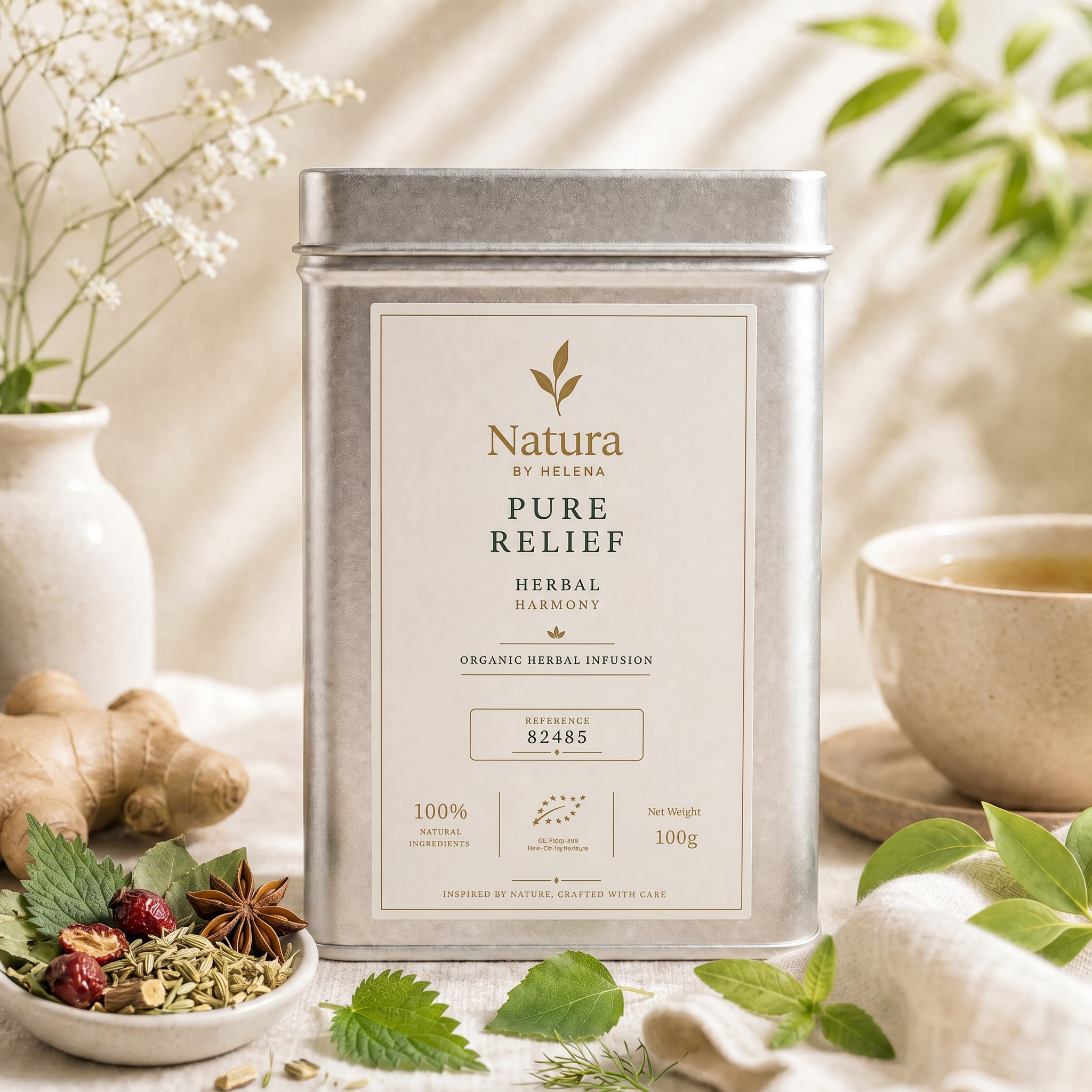 PURE RELIEFE ORGANIC - HERBAL - GERMANY - 82485