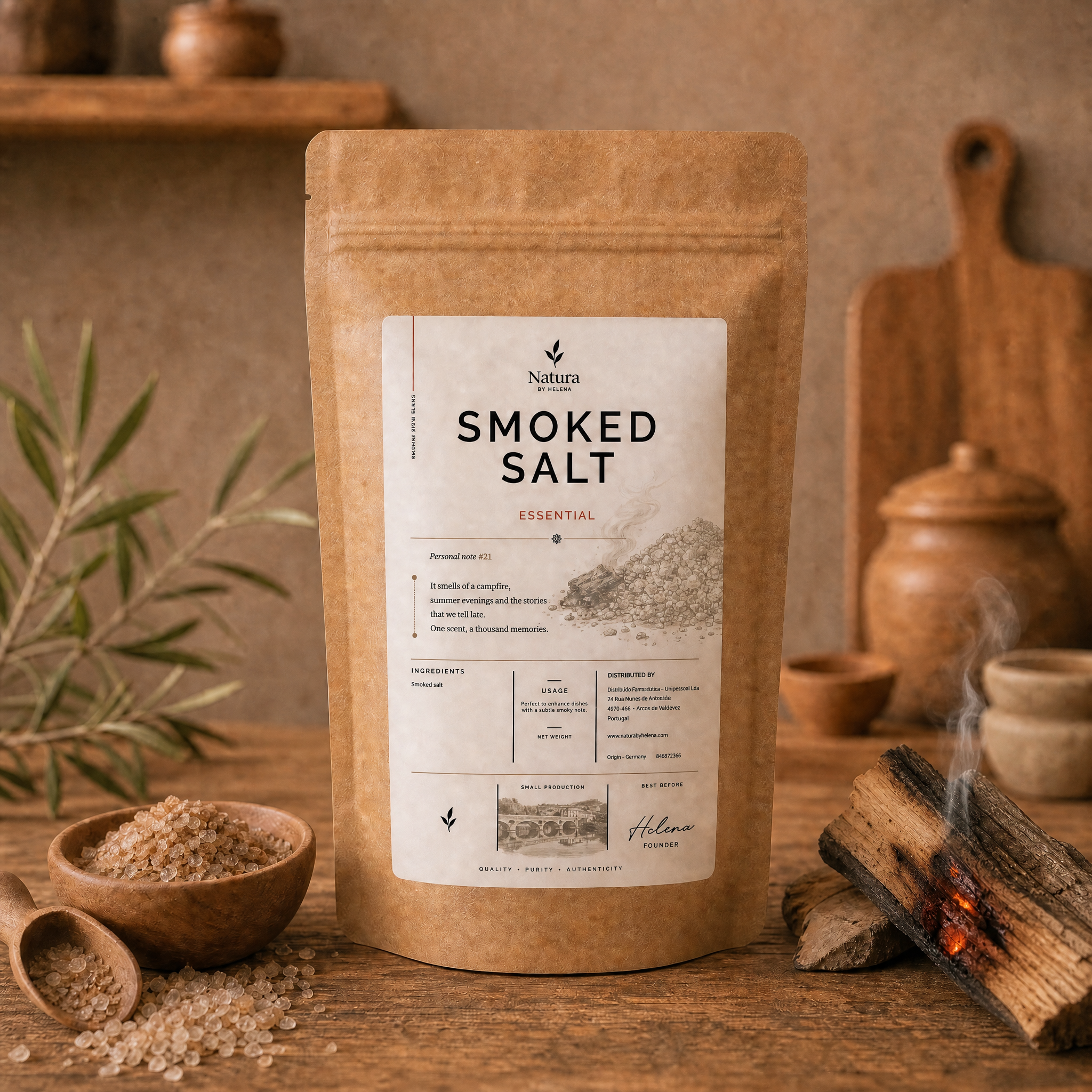 SMOKED SALT - GERMANY - 50100