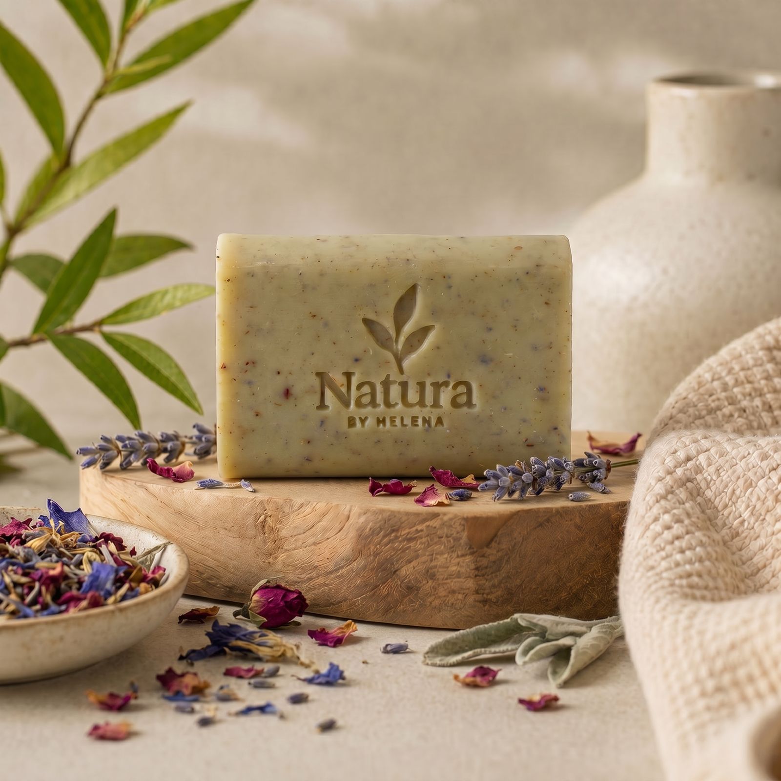 SABONETE NATURAL PRATA MONO-IÓNICA 528 Hz - MONO-IONIC SILVER 528 HZ - 100 gr